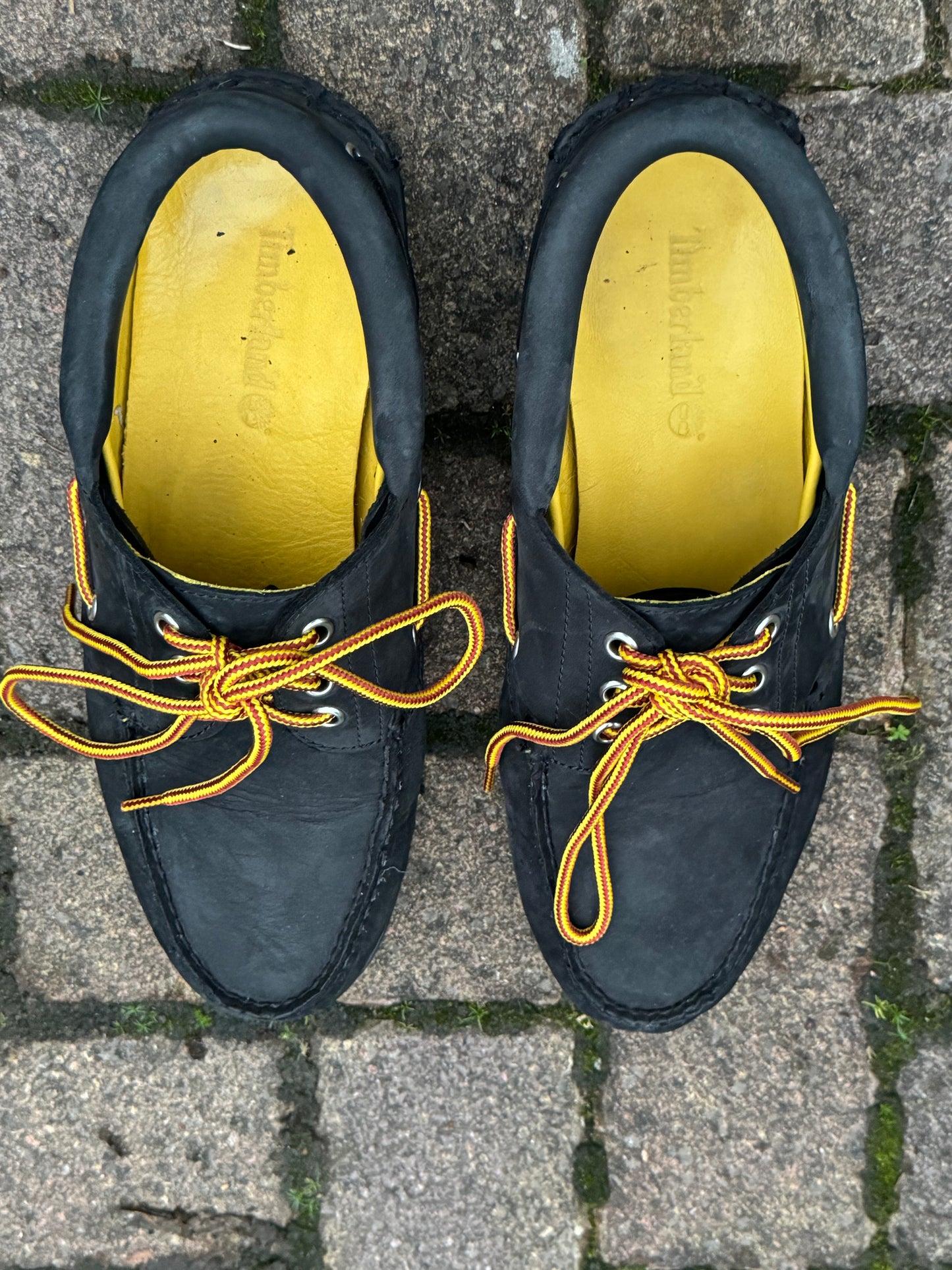 Yellow & Tan Laces - 140cm