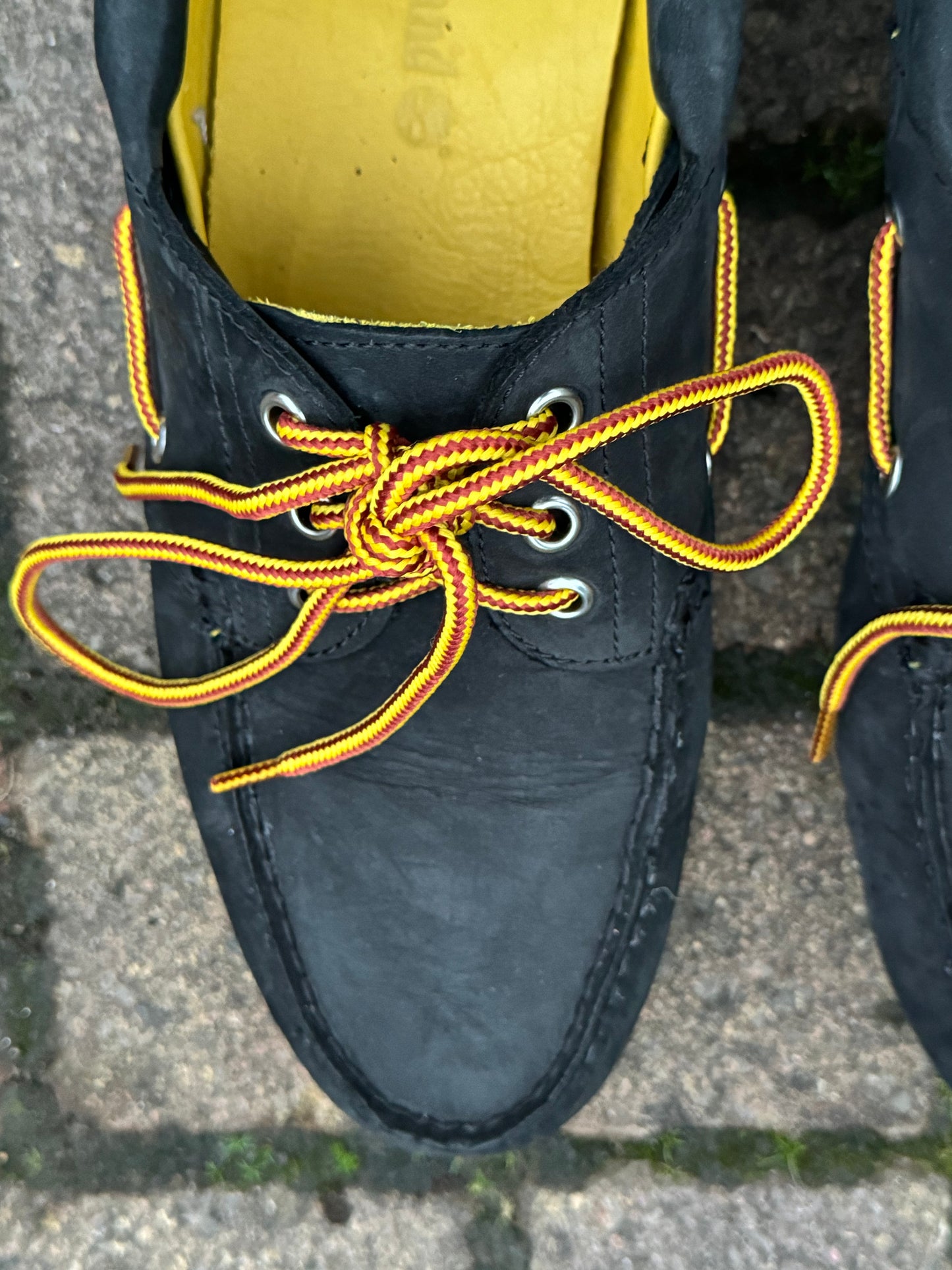 Yellow & Tan Laces - 140cm