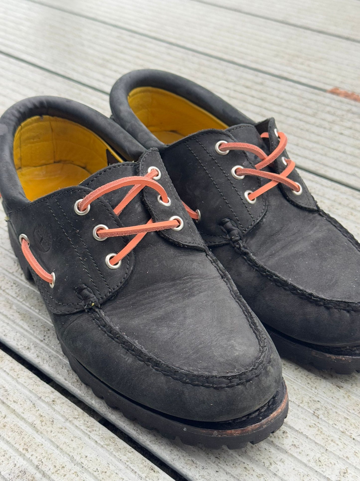 Peach Leather Laces - 120cm